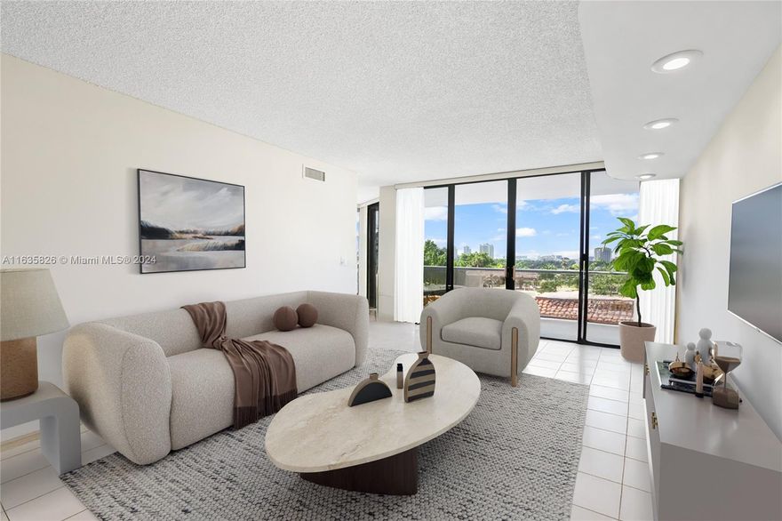 REDUCE PRICE! Easily CONVERT to a 3- BEDROOM! LARGE and Renovate 2 Bedrooms + DEN in Aventura! Double-door foyer with split floor plan, this residence is designed for both style and comfort. The spacious glass balcony, accessible from all rooms, provides the perfect space for relaxation, while the bedrooms & bathrooms offer a fresh, contemporary feel. Luxury amenities including 2 pools, café-market, movie theater, fitness center, sauna, spa, nail salon, party rooms, kids' playroom, library, & tennis & racquetball courts. The stunning clubhouse restaurant overlooking the Intracoastal is perfect for dining with a view. Minutes from Aventura Mall, top restaurants, golf course, parks, & more!