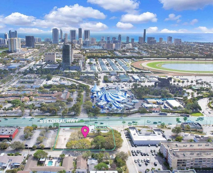 124–136 South Federal Highway presents a premier corner development opportunity within the City of Hallandale
Beach’s Central RAC district. The ±48,368-square-foot site occupies a prominent position along US-1, oering
exceptional frontage, and zoning capacity to accommodate a wide range of vertical development strategies.
Zoned Central RAC, the property permits multifamily, condominium, hotel, and mixed-use development with
building heights of up to 20 stories. Base density allows approximately 70–90 units per acre, with the potential to
increase to 120 units per acre through implementation of the Live Local Act.
Beyond its standalone potential, the site presents a compelling assemblage opportunity, oering the ability to
expand the footprint and further enhance scale within one of Hallandale Beach’s designated redevelopment
districts. Please reach out to Shelly Poston for more information on this.
With limited remaining corner parcels along Federal Highway capable of supporting this level of vertical intensity,
124–136 South Federal Highway represents a rare opportunity to secure a strategically positioned development
less than a mile away from Aventura.