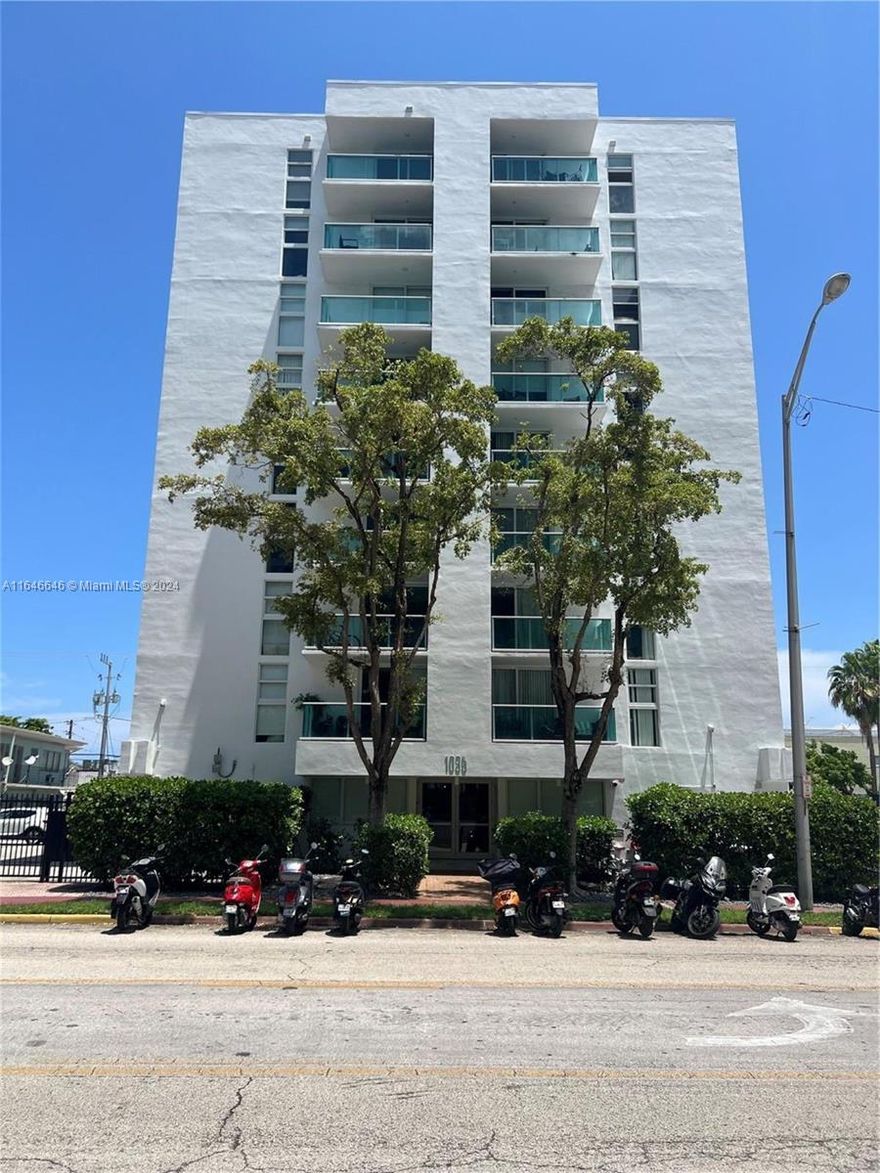 Beautiful renovated 2beds, 1.5 baths in the heart of South Beach. freshly painted, split floor plan, quartz counter tops with modern kitchen cabinets, covered private parking space, & more. Near restaurants and Wholefood. Building has recently undergone its 40 year recertification, was completed in 2021.
Enhancements include;
- Impact Windows & Doors
- Totally brand new Roof
- Structural repairs & Painted
- Brand New Updated Fire Alarm System
- Biometric Entry
- All New Outside Lighting
- All New Security Cameras
- Front Door Panel Access with Camera Via Tennant App
- Remote Keyless Gate Access to assigned Parking
- Refinished Ceramic Tile in Lobby
Unit also features Custom
Window Dressing with Blackout feature.
Brand New Tank Water Heater with added separate shut off valve.
