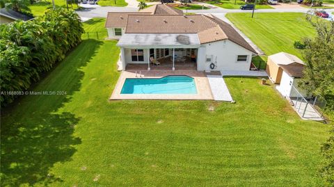 A home in Davie