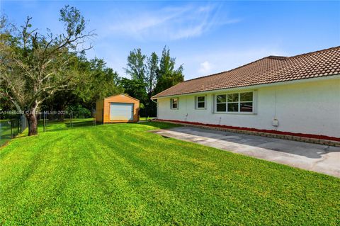 A home in Davie