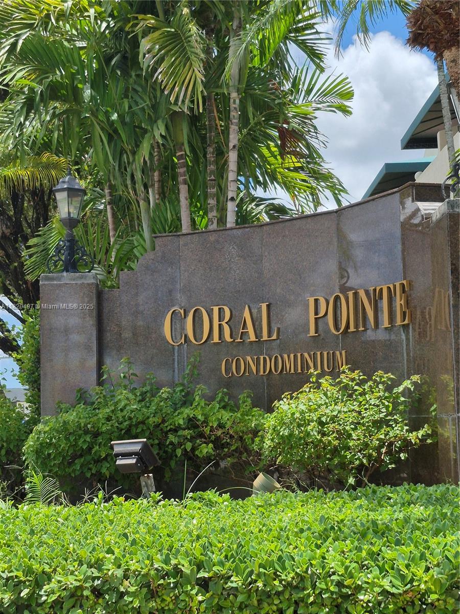 Spacious 2 story townhome unit in the well situated Coral Pointe Gated with great amenitiesS,ecurity and a parking space. Low maintenance and great unit to either live or rent. Easy to show call or txt agent. Owner motivated.