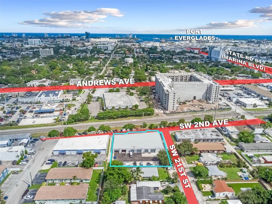 FOR SALE: 201-215 SW 21st Street in Ft. Lauderdale. This small bay industrial property totals +/- 12,000 square feet, sits on a 0.48-acre site, has 15 Bays, & is currently 85% leased. Located in one of the country’s densest and most desirable submarkets of Ft. Lauderdale. Current in-place rents are more than 100% below prevailing market levels in the submarket. Market rents remain meaningfully below the competitive set, allowing new ownership to increase rents while preserving the Property’s value-alternative positioning. Built in 1959 and fully renovated in 2025, with Brand New Roof & Decking. Located right off of St. Road-84, the property is centrally located with immediate access to Port Everglades, Ft. Lauderdale International Airport, I-595, I-95, & the Florida Turnpike.