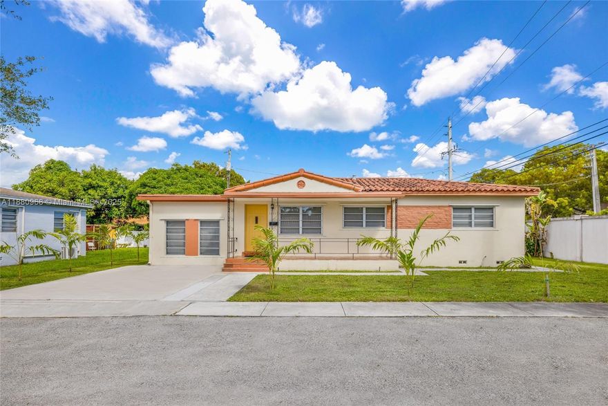 Rare opportunity in the heart of North Miami Beach! This well-maintained 3-bedroom, 2-bath single-family home sits on a quiet street and features a huge backyard on an oversized lot, perfect for outdoor living, entertaining, or future expansion. Recent upgrades include a new flat roof, newer A/C, and newer water heater. The home also offers hurricane shutters and a spacious Florida room that can easily be converted into a 4th bedroom. Close to everything — just minutes from Aventura Mall, I-95, top dining, shopping, the beaches, and houses of worship. Move-in ready with amazing potential in a prime location!