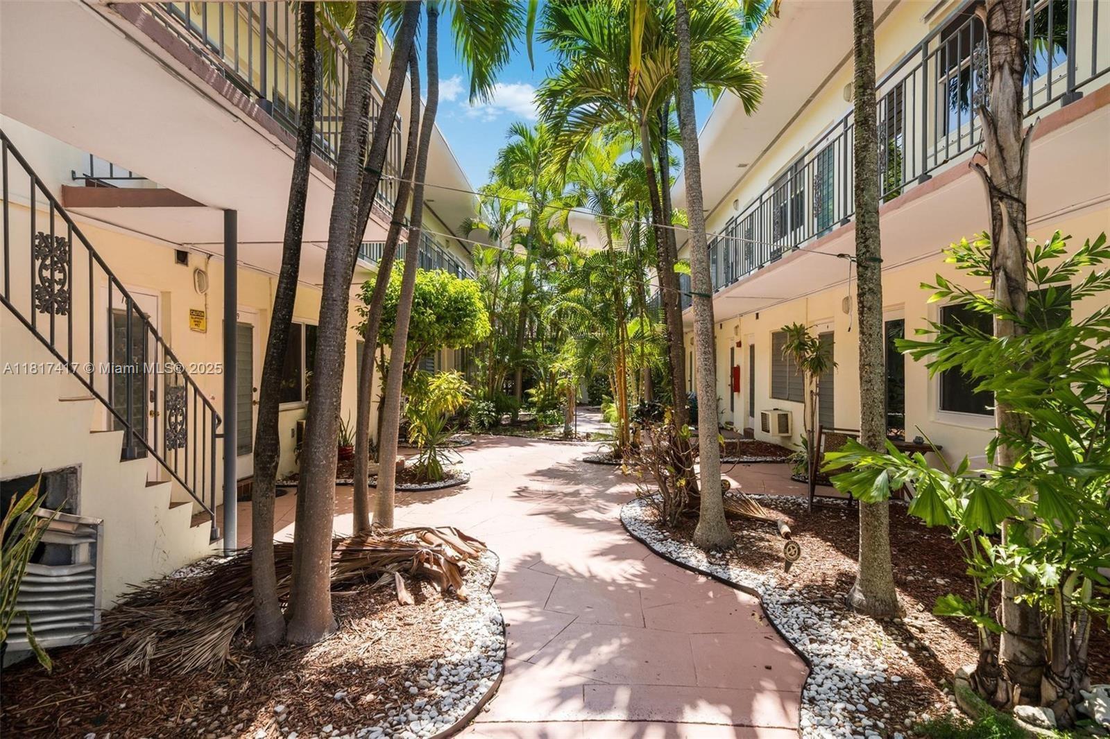 Rental Property at 8040 Tatum Waterway Dr 6, Miami Beach, Miami-Dade County, Florida - Bedrooms: 1 
Bathrooms: 1  - $2,300 MO.