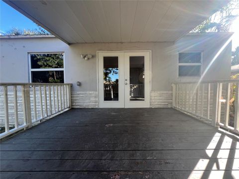 A home in Fort Lauderdale