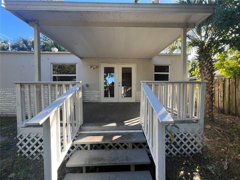 A home in Fort Lauderdale