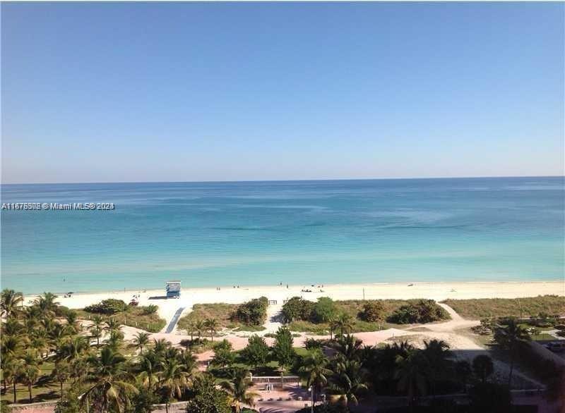 OCEAN & BEACH LIFESTYLE! Spacious Studio with approx 750 SF of living area! - This is a guard-gated building with a direct Ocean View. 24-hour security. Exceptional open floorplan with ample walk-in closets and a nice kitchen area. Air Conditioning, Cable TV - Internet/WI-FI services included. Just a few minutes to South Beach, Bal Harbour, Miami Design Center, restaurants, and more!
