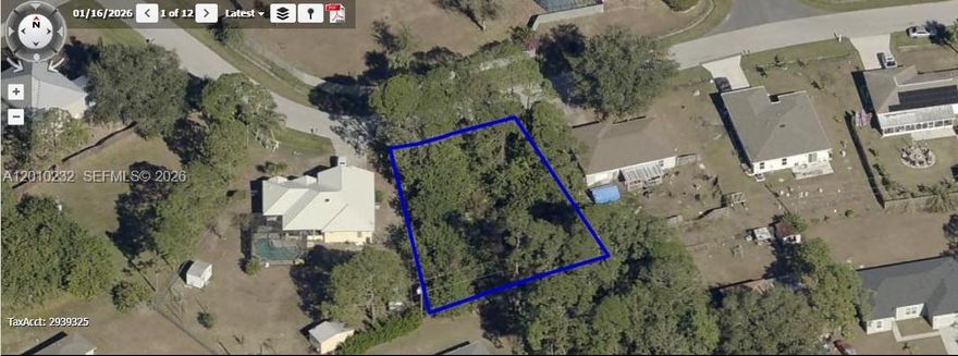 Discover the opportunity to build in one of Palm Bay’s most sought-after and rapidly evolving residential areas. Surrounded by a wave of new construction and development from well known builders, this lot is perfectly positioned for those looking to create something special in a neighborhood that continues to gain momentum and value. Imagine designing your own home from the ground up with no HOA restrictions, no limitations on your vision, just the flexibility to build exactly what you want. Whether you’re an end-user ready to customize your dream home or an investor looking to capitalize on the area’s strong growth, this is a location that checks all the boxes.
The lot is currently in its natural state, offering a blank canvas for your plans. With new homes already established nearby and more on the way, you’ll be stepping into a community that is actively transforming and appreciating. Conveniently located near schools, shopping, dining, and major roadways, yet still offering space and privacy, this is where future living meets present opportunity. Buyer to perform all due diligence regarding zoning, land use, utilities, and building requirements. Opportunities like this don’t sit long, secure your piece of Palm Bay’s growth today. Call for more details and start planning your next move.
