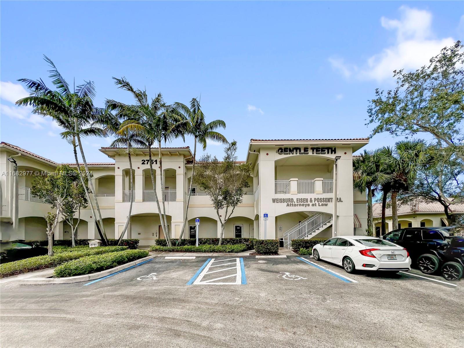 THIS LISTING IS FOR TWO UNITS: 104 & 105** Total SF of two units: 2,469 SF. Explore the perfect office solution with 2 adjacent spaces in Weston's vibrant city center. Ideal for various professional uses, these well-located units offer not just convenience but an optimal office environment. Elevate your business in Weston with these strategically positioned and thoughtfully designed office spaces. Won't last long! Easy to show.