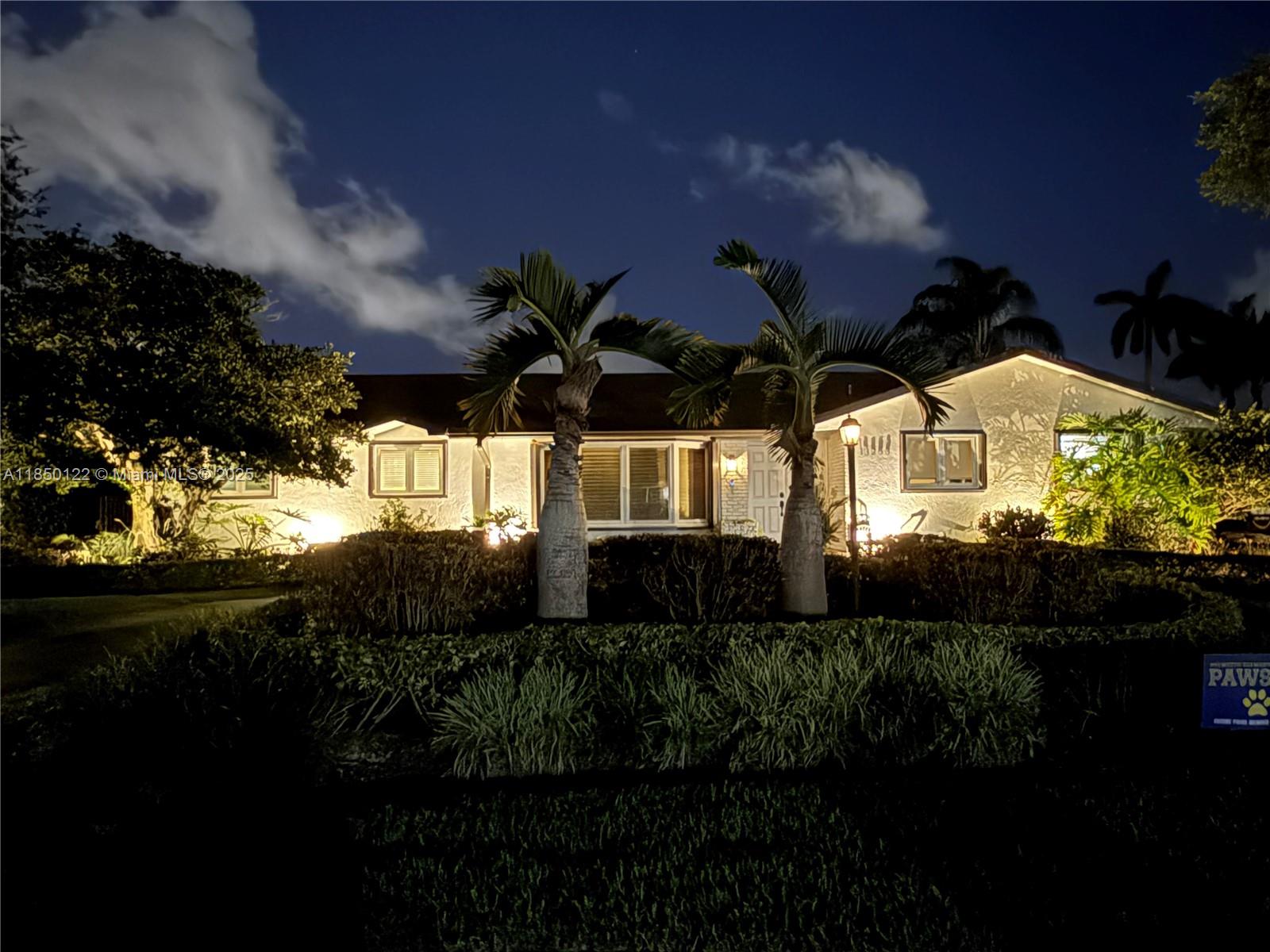 Nice quiet neighborhood. Beautiful 4bed /2.5 baths. Single family house situated on a half-acre lot, with a delightful pool and fruit trees. This house has pleasant areas and a bright & elegant kitchen with Sub-zero/wolf appliances . Location is excellent, close to THE FALLS MALL and brand new PUBLIX. See brokers remarks for showing instructions.