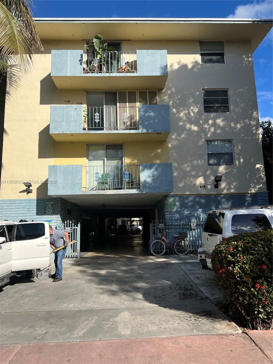 It's all about LOCATION! This lovely 1 Bedroom/1 Bathroom unit is located in the center of South Beach. The unit features a spacious layout and a large walk-in closet. It also includes 1 assigned parking space, which is an asset in this neighborhood. It's only a few blocks away from the Sands of South Beach, Flamingo Park, Trendy Restaurants, Chic Nightlife and everything else South Beach has to offer. Very low Condo/Maintenance fees! This is a must see! Perfect starter condo or vacation home. Very affordable.
Perfect for 1st investment !