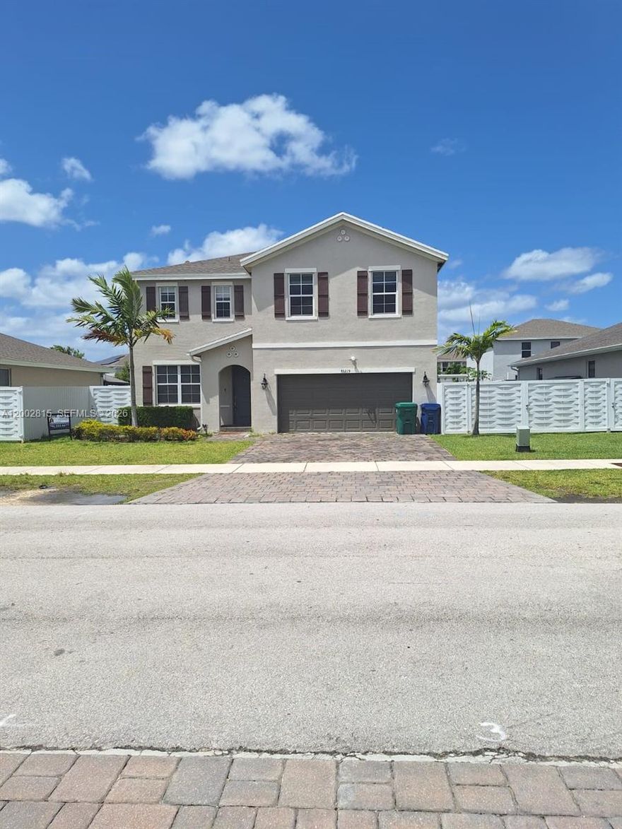 Beautiful and spacious modern home featuring 4 bedrooms and 3.5 bathrooms, built in 2021 with over 2,600 square feet of living space, located in a desirable Homestead neighborhood with no HOA, just minutes from the Homestead Extension of Florida’s Turnpike. This property offers a bright and open layout with a chef-inspired kitchen, generous living, dining, and Florida room areas ideal for everyday living and entertaining. The oversized primary suite features a very spacious master bathroom and a large walk-in closet. Enjoy abundant storage throughout the home, a double-car garage, and a large backyard with plenty of space to relax or create your dream outdoor area. Conveniently located near schools, shopping centers, parks, and major roadways. Excellent opportunity to own a modern and well-located home. Property taxes currently reflect no Homestead Exemption.