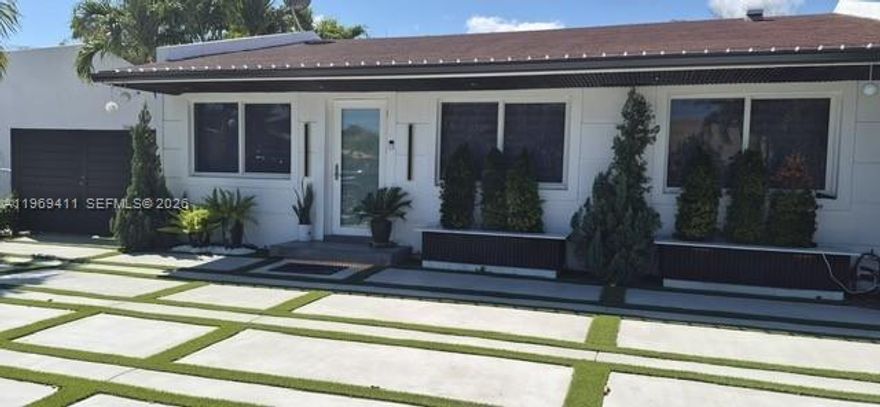 3 bedrooms and 1.5 baths centrally located, Completed remodeled. Impact windows and doors. Easy to show.