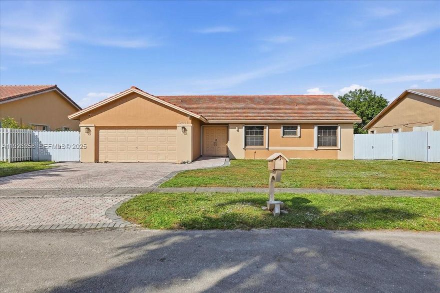 Welcome Home! A Stunning and beautifully upgraded 3-bedroom 2-bathroom Single-Family Home in the highly sought-after Lakes of Miramar community. This residence offers modern living at its finest. This home features bright, open living areas, and the fully remodeled chef’s kitchen is the heart of the home, with a center island, quartz countertops, and newer stainless-steel appliances, perfect for both casual meals and gourmet creations. Upgraded flooring and high ceilings throughout. Both bathrooms have been tastefully redesigned with contemporary finishes, glass shower enclosures, and updated vanities. With a 6-year-old roof and accordion shutters, this home offers peace of mind along with its beauty. Step outside to your private lakeview oasis, where a screened-in patio is ready for lounging and entertaining.  
Situated in the well-maintained Lakes of Miramar neighborhood, this family-friendly community offers both privacy and convenience, with easy access to local schools, shopping, and major commuter routes. Move-in ready and brimming with upgrades, this residence is more than a home; it’s a lifestyle. Don’t miss the chance to make it yours.