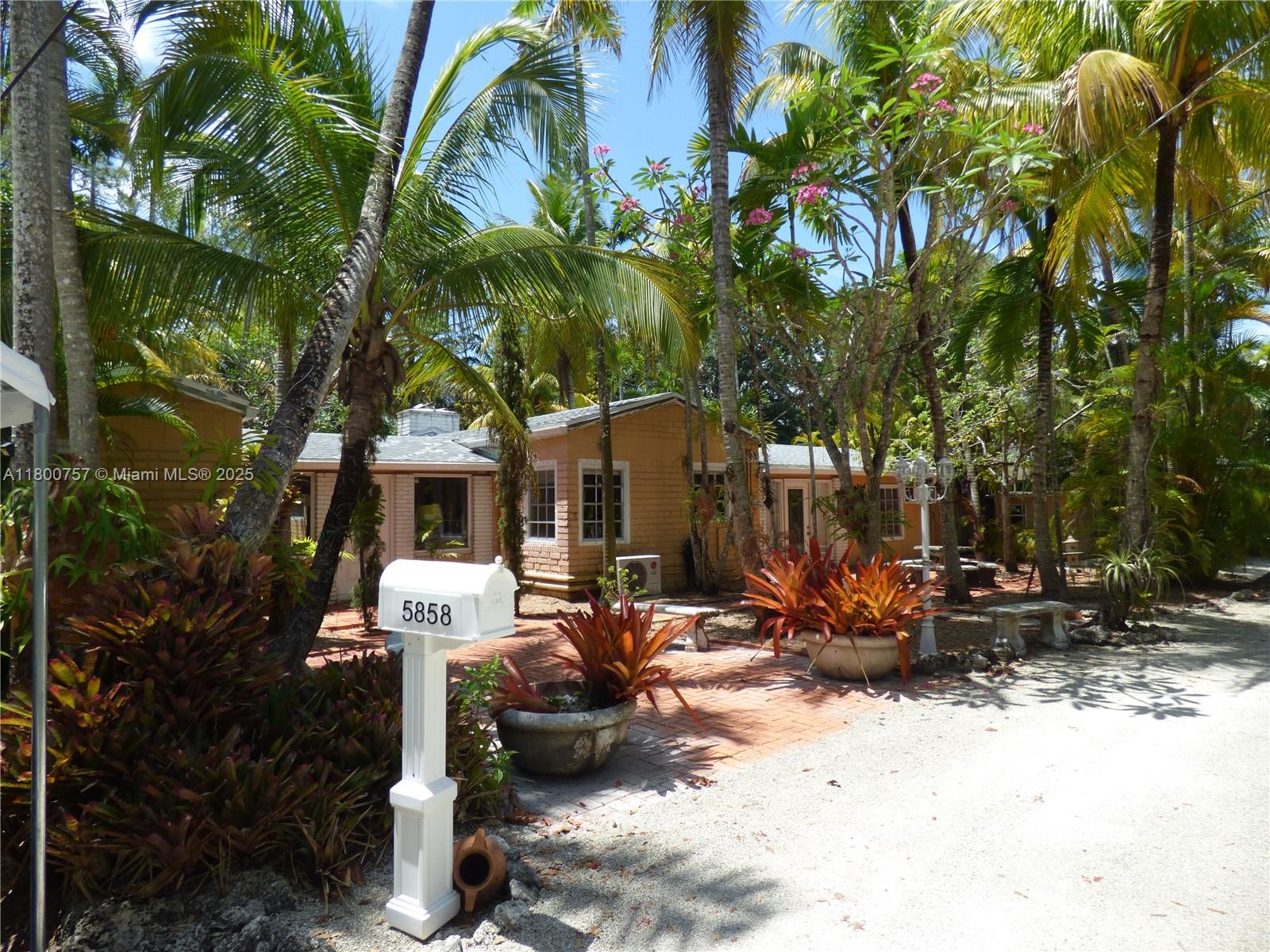Property for Sale at 5858 Sw 80th St, South Miami, Miami-Dade County, Florida - Bedrooms: 4 
Bathrooms: 4  - $2,900,000
