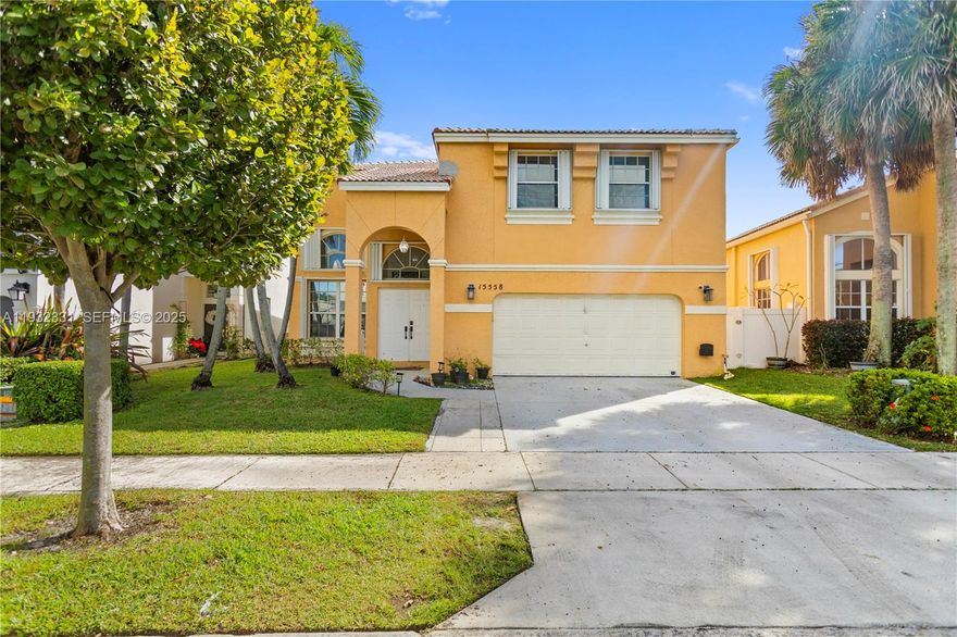 Beautifully updated single-family home in the highly desirable Westfork community. Light-filled open floor plan, modern kitchen with stainless steel appliances, elegant flooring, and spacious bedrooms. Large fenced yard perfect for entertaining, with access to gated security, parks, and A-rated schools—luxury living in the heart of Pembroke Pines.