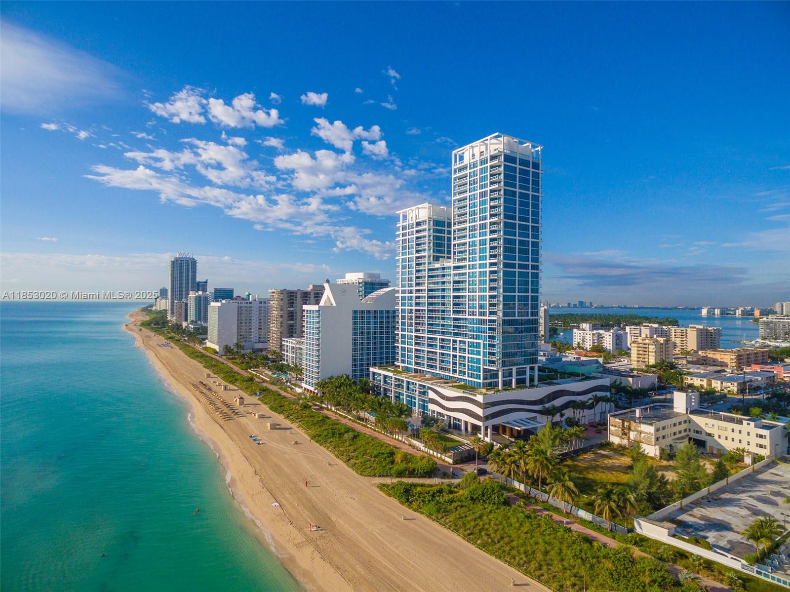 Live the ultimate beachfront lifestyle at Carillon Miami Wellness Resort & Spa. This beautifully finished residence features sun-filled Southern views in one of the nation’s top wellness destinations. Enjoy access to a 70,000 SF Spa & Wellness Center with 100+ weekly fitness and wellness classes, four oceanfront pools, a beach club, and award-winning healthy dining. Set on six acres of oceanfront in North Beach, Carillon blends luxury, vitality, and tranquility. Not in the Hotel Program, the unit offers excellent rental flexibility and income potential—ideal as a full-time home, seasonal retreat, or investment.