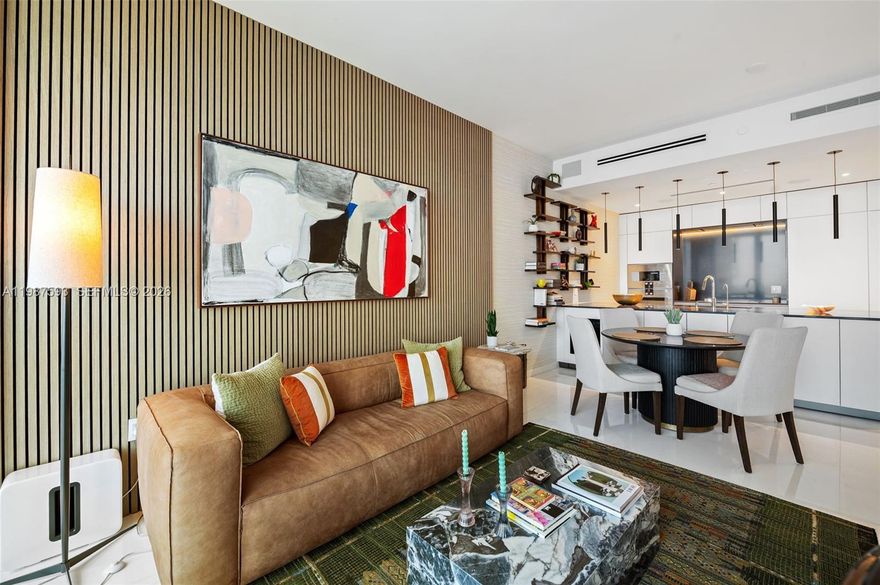 Move-in-ready waterfront residence at Aston Martin Residences featuring 1 Bed + 1.5 Baths on the 21st floor. This 1,142 SF center-line unit offers breathtaking panoramic ocean, bay & Miami skyline views through floor-to-ceiling windows and expansive terraces. Features close to $100K in upgrades, including Thassos marble floors, and is offered fully furnished (excluding grand piano).

Chef’s kitchen with premium Gaggenau appliances and center island. Highly sought-after 06 line, rare water-facing 1-bedroom with only 11 in the building. Includes 1 assigned valet space and 20 monthly guest valet vouchers. Residents enjoy 42,000 SF of world-class amenities spanning floors 52–55, including infinity pool, spa, fitness center, marina & full-service concierge.