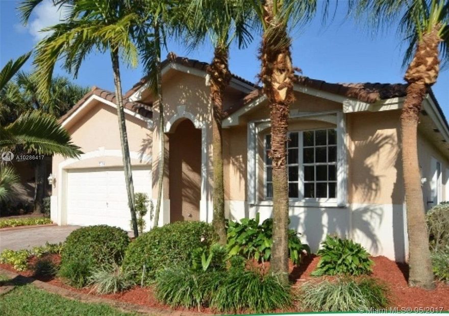 Great property in Pembroke Pines, FL offers a stunning layout. Enjoy peace of mind and the best quality ownership for a rental in the area. ONLY ONE MONTH DEPOSIT REQUIRED for qualified tenants. All kitchen appliances installed and maintained by landlord. One or Two years lease welcome in this beautiful home. PET FRIENDLY (some restrictions may apply). Easy to show - Vacant.