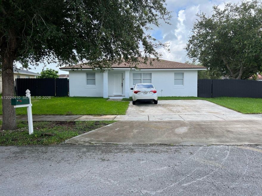Beautifully maintained 3-bedroom, 2-bath single-family home built in 2006, offering approximately 1,200 sq ft of living area on a spacious 7,626 sq ft lot. This property features a remodeled kitchen, modern zebra blinds, and several recent upgrades including a new roof and water heater installed in 2023.

The fully fenced yard includes a wide side access gate, providing ample space for additional parking, including boats, trucks, trailers, or other recreational vehicles. The expansive backyard offers plenty of room for outdoor entertaining, future pool installation, gardening, or additional storage needs. Two storage sheds are also included.

Conveniently located near major roads, shopping, dining, schools, and everyday conveniences. A great opportunity for homeowners seeking both functionality and outdoor space.