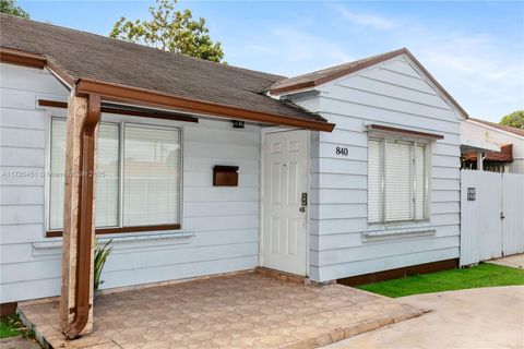 A home in Hialeah