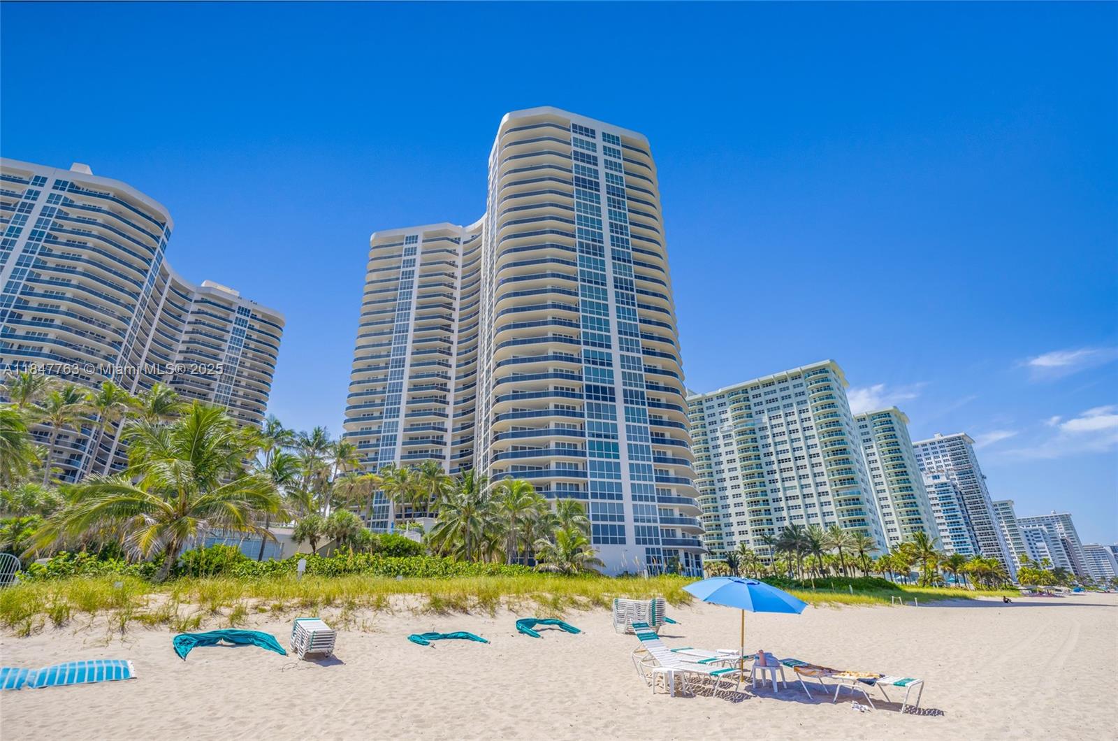 Experience the height of coastal living in this modern, tastefully furnished unit boasting stunning direct ocean and city views to the southwest. With marble floors throughout and an expensive terrace, this residence offers a blend of elegance and comfort. Located in a resort-like complex, enjoy unparalleled amenities, including a poolside restaurant, a beach attendant, a cabana, valet, concierge services, and tennis courts. One parking spot is included, and cable and internet are provided for convenience. Minutes from Galleria Mall and FLL Airport, this prime location offers easy access to shopping, dining, and travel. Please note that the tenant must obtain renter's insurance.