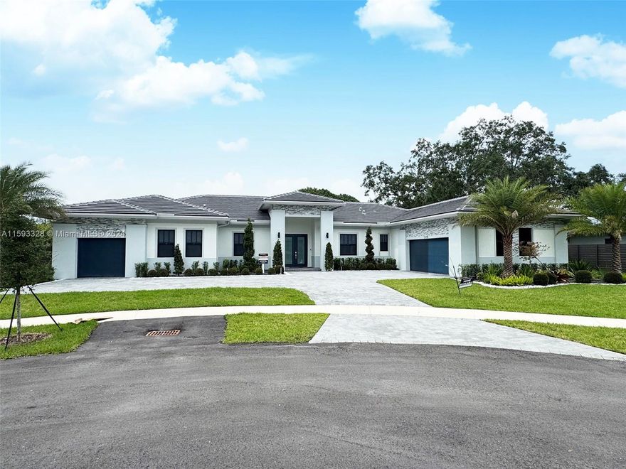 Come see this brand new one story, 5 bedrooms, 5.5 bath home. Only 3 homes left in this newly developed " Sanctuary Grande" community.  10' ceilings, Wolf and Subzero to name a few of the things this smart home has to offer! This home will not last!