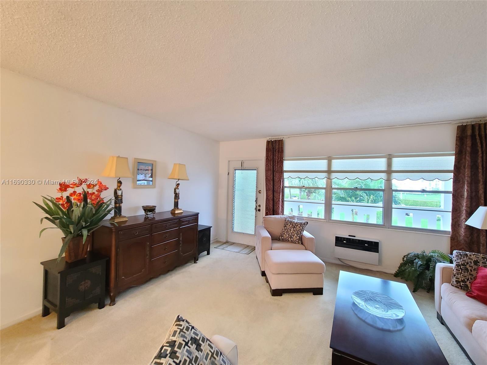 1B + 1B Unit. 55+ COMMUNITY. ELEVATOR. FURNISHED OR UNFURNISHED. PERFECT LAYOUT. UNIT LOCATED NEXT TO THE ELEVATOR & LAUNDRY ROOM. WELL MANICURED GROUNDS & SPECTACULAR CLUBHOUSE W/THEATER OFFERING LIVE SHOWS & MOVIES, LECTURES -- FITNESS CENTER -- OLYMPIC INDOOR POOL AND OUTDOOR POOLS -- TENNIS -- GUARD-GATED -- COURTESY BUSES TO MALLS, SHOPPING, RESTAURANTS, OFFICE BUILDINGS -- GOLF COURSE IS ACROSS THE STREET FROM GATE ENTRANCE. CABLE, WATER AND INTERNET IS INCLUDED. AVAILABLE FROM 01-10-2025