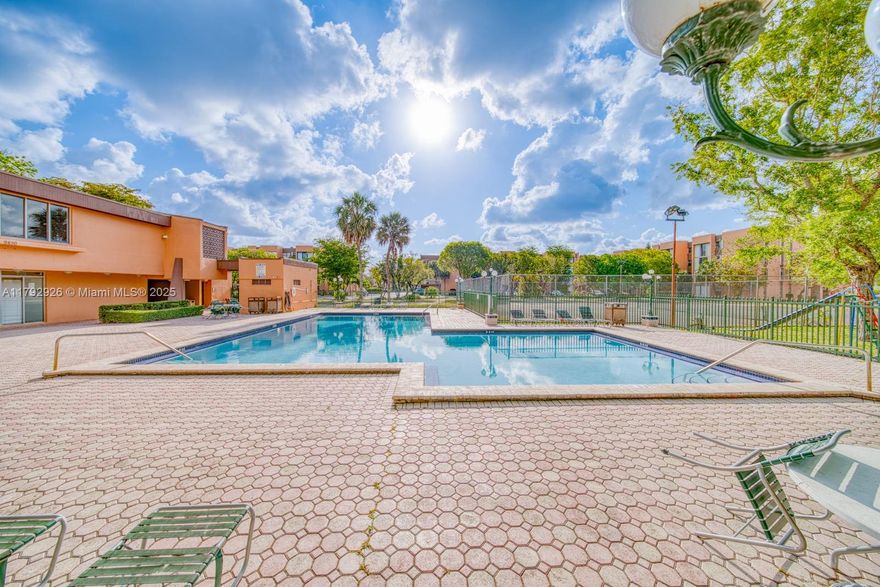 Welcome to Versailles Gardens! This unit is VACANT and ready to move in! Recently updated and freshly painted this unit features 3 Bedrooms 2 Bathrooms, washer & dryer in unit, Central AC, with a full dining and living space to entertain! Includes 2 assigned parking spaces. Ameneties include Key gated entrance, 2 Tennis courts, BBQ area, Large simming pool and a community club house. All walking distance from shopping centers, restaruants, gyms, banks and more!