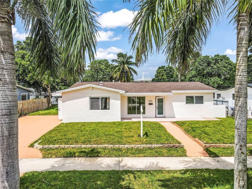 Great Miami Gardens Area Home featuring a modern open layout with a brand  new finishes troughout. the property offers a stunning updated kitchecn with a new cabinetry, stainless steel appliances, and contemporary flooring, bright and spacious living areas with plenty of natural light, Complete remodel. 

Located on a quiet street with a Big porch area perfect for entertaining or family room.with 6 parking available.
Call today before is to late.