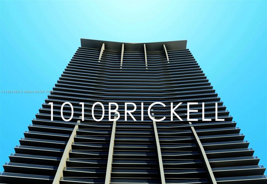 Excellent rental unit in the renowned 1010 Brickell. Two bedrooms, a study, and three full bathrooms. Magnificent views and a private elevator access the unit. This building features multiple amenities, including two swimming pools, a basketball court, a squash court, a spa, a children's room, an arcade, and more. Don't miss this opportunity! The lowest rental price for a similar furnished unit in the building.