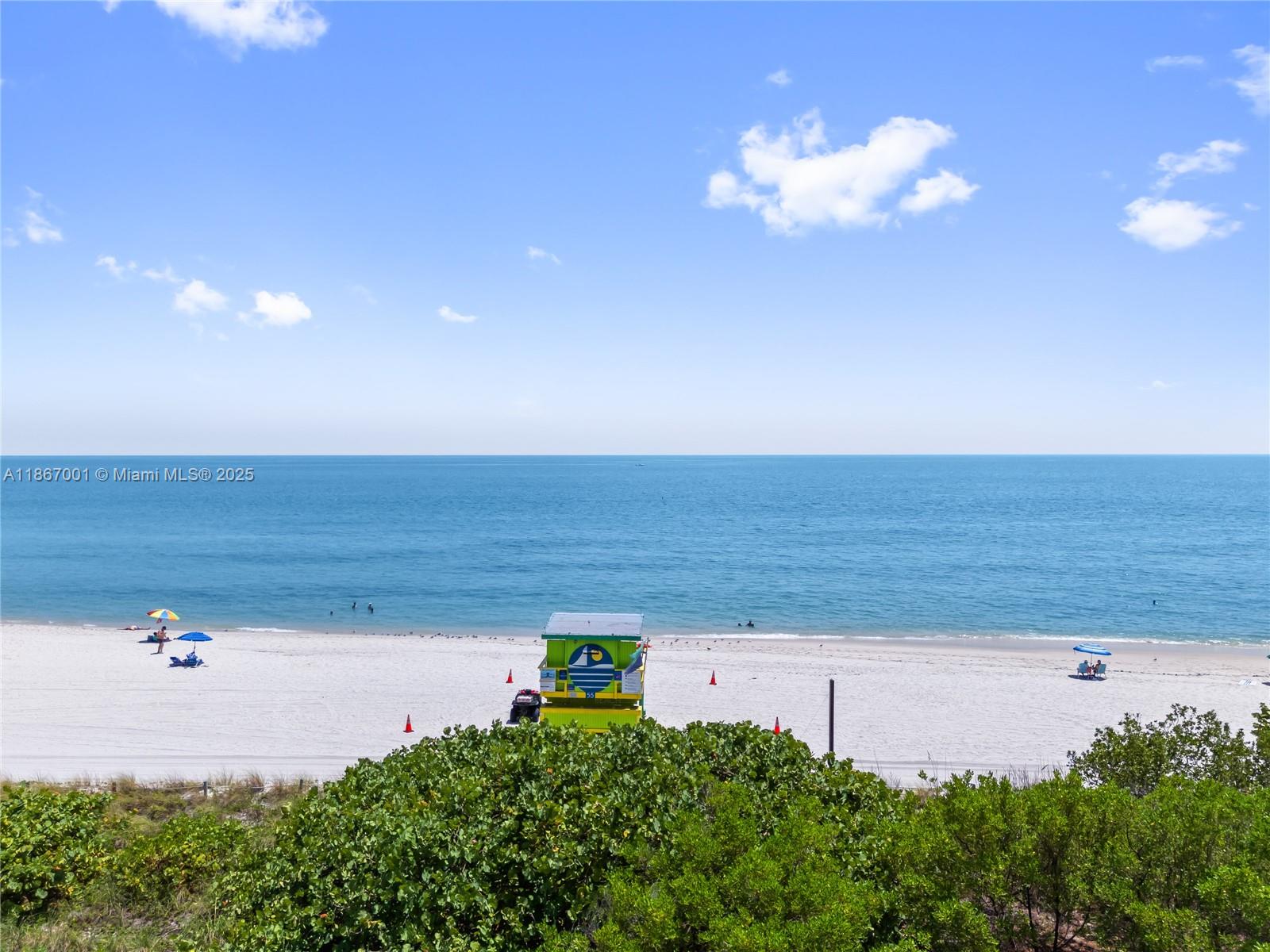 Spacious and fully renovated studio with stunning ocean views located directly on the beach. This residence features a sleek Murphy Bed, allowing for a flexible open living space during the day and comfortable sleeping at night. The unit has been tastefully updated with modern finishes and large windows that fill the home with natural light.