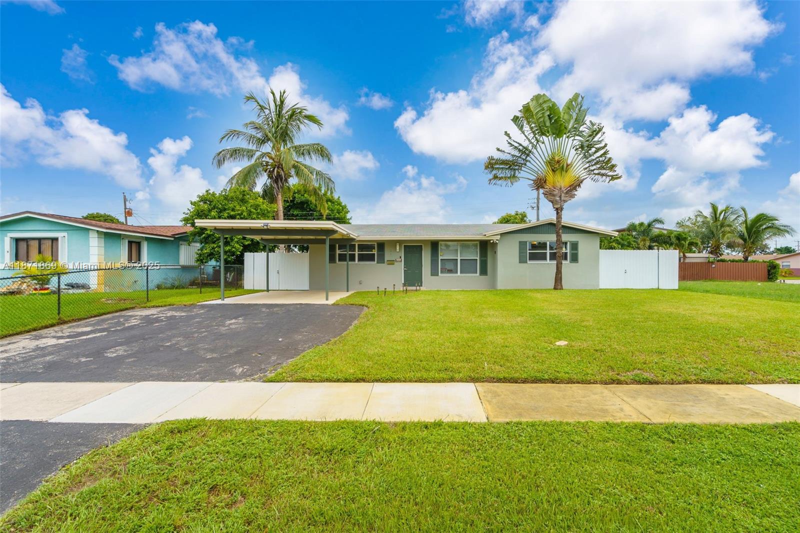 Beautiful renovated ranch home offer three bedrooms and two bathrooms. Kitchen offers quartz countertops, wood cabinets and stainless steel appliances. Both bathrooms have been renovated as well. New aluminum fence, A/C and roof (roughly 7 years). Back yard offers new grass and storage shed. Plenty of room for a pool. Property is located within minutes from Las Olas, Downtown Ft Lauderdale, Ft Lauderdale Beach, Flagler Village, Ft Lauderdale Airport and Port Everglades. St. Thomas Aquinas just blocks aways!