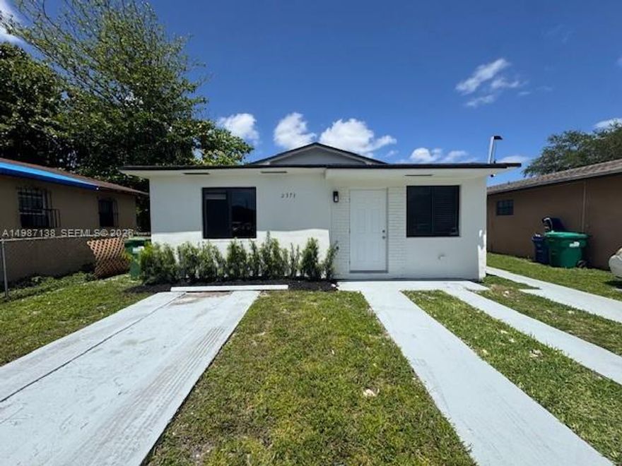 New Roof, New Electrical, New Plumbing, New Impact windows, and completely updated in 2026.  Located minutes from the airport, art district, and Wynwood, this updated duplex offers the perfect blend of location and income potential. Each unit features 2 bedrooms and 1 bathroom, 2 electrical meters.  Upgrades include updated bathrooms, kitchens, and floors. Each unit has its own washer and dryer. Whether you're an investor looking for a turnkey property or a homeowner seeking rental income, this property checks all the boxes