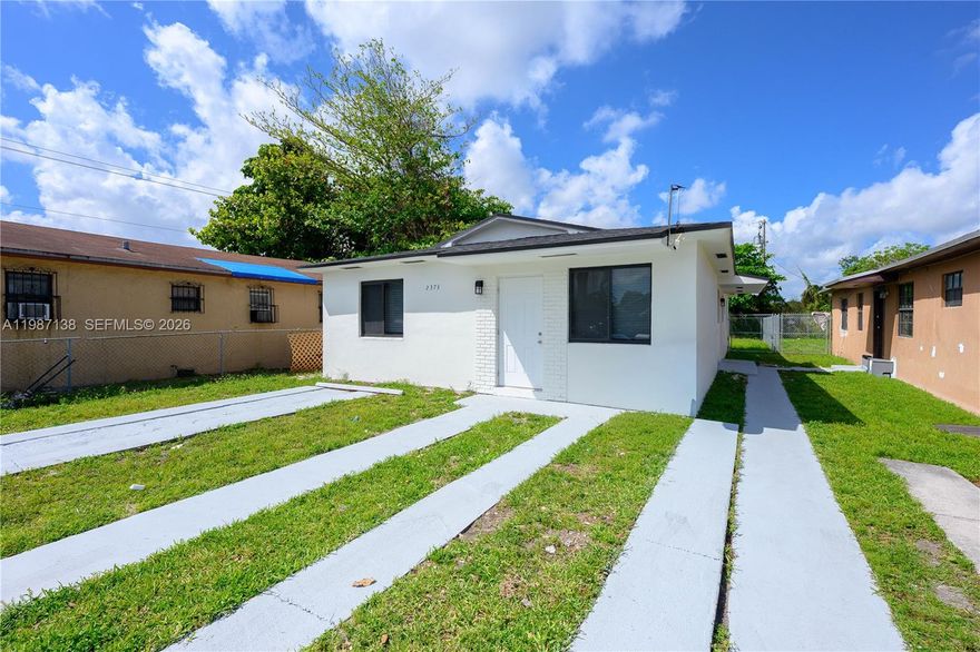 New Roof, New Electrical, New Plumbing, New Impact windows, and completely updated in 2026.  Located minutes from the airport, art district, and Wynwood, this updated duplex offers the perfect blend of location and income potential. Each unit features 2 bedrooms and 1 bathroom, 2 electrical meters.  Upgrades include updated bathrooms, kitchens, and floors. Each unit has its own washer and dryer. Whether you're an investor looking for a turnkey property or a homeowner seeking rental income, this property checks all the boxes