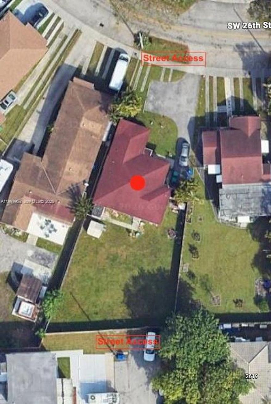 Investor/Developer Opportunity. Massive 12344 sqft lot with access to both SW 26th ST and SW 31st PL. Build townhomes or a dream home in the 33133 zip code without paying Coconut Grove/Coral Gables prices. Sellers will remain in property until October/November 2026 (built in renters while you gather permits). Property walkthroughs can be scheduled with listing agent. Please reach out with any questions.