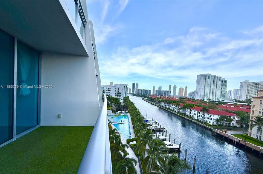 Experience luxury waterfront living in this spectacular, brand-new penthouse spanning three floors plus a private rooftop. This vacant residence offers 3 spacious bedrooms, 3 and a half bathrooms, and an office that can also serve as a guest room. It features breathtaking water views with a beautiful Intracoastal view, sleek modern finishes, and abundant natural light throughout. Located in a full-service building offering premium amenities including a tennis court, state-of-the-art gym, private theater, sauna, multiple parking spaces, valet parking for guests, and a 50ft boat dock available for $1,500 per month. 1 assigned parking, each additional parking (2-5) is $100 a month. Optional: The unit can be partially furnished for an additional $650 per month, if desired by the tenant.