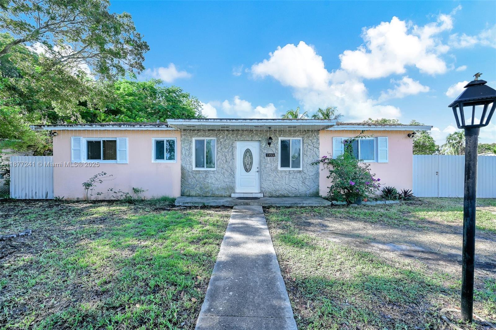Spacious 4-bedroom, 2-bath single-family corner home on a generous 11,000 sq. ft. lot. The property provides ample space inside and out, with plenty of room for parking, a pool, boat, or RV. Conveniently located just minutes from Southland Mall, a variety of restaurants, the Florida Turnpike, and more.