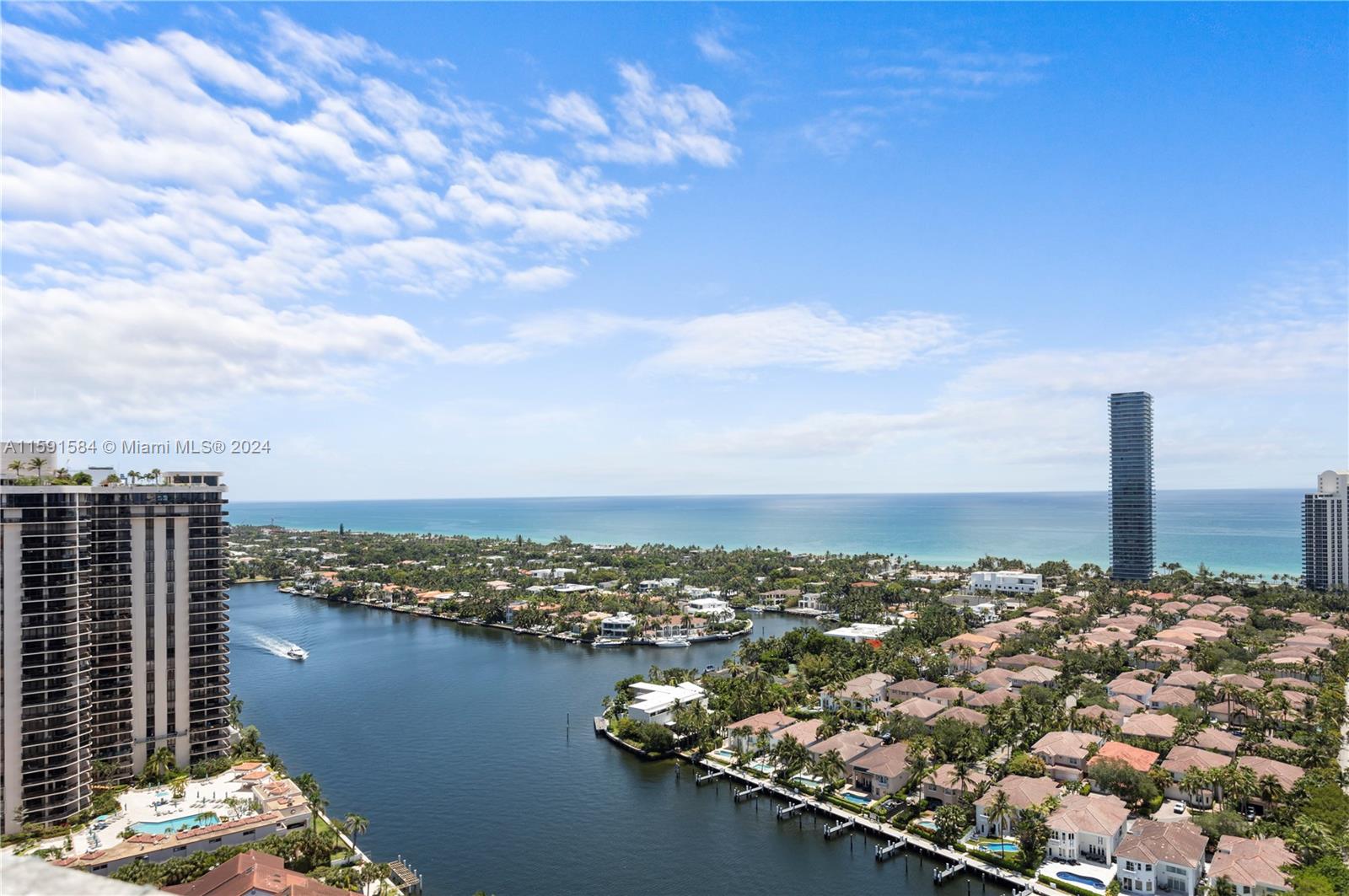 SPECTACULAR NE Ocean & Intracoastal Views...Hi Floor 2 Bedroom, 2 Bath Unit... building undergoing 40yrs recertification