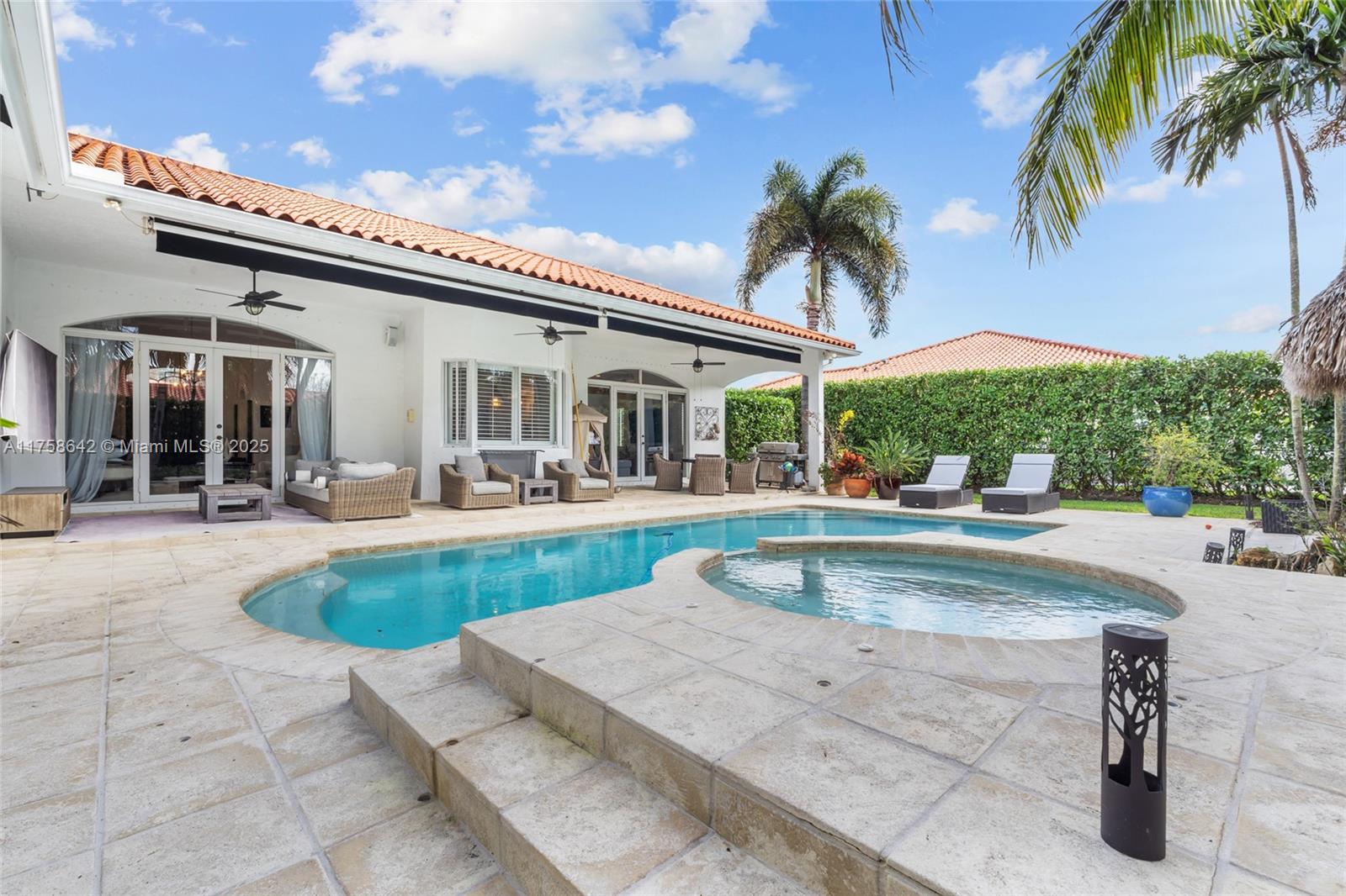 Rental Property at 7302 Sw 122nd Ct, Miami, Broward County, Florida - Bedrooms: 4 
Bathrooms: 4  - $9,250 MO.