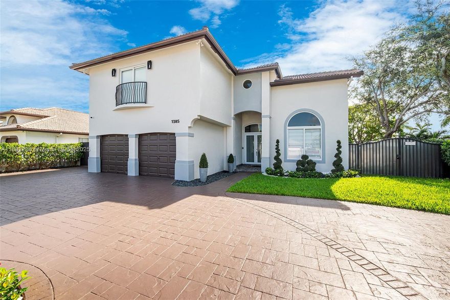 THIS IS YOUR DREAM HOUSE!! Experience refined living in this stunning two-story residence offering 5 bedrooms, 3 designer bathrooms, and a spacious family room. With modern staircases to the 2nd floor, the grand primary suite features an elegant sitting area, creating the perfect retreat. Every bathroom has been exquisitely remodeled, while the gourmet kitchen showcases quartz countertops, premium stainless-steel appliances, and a sleek modern design. Set on an impressive 7,782 sq. ft. corner lot with ample space for a boat and all your toys. French doors open to an outdoor oasis designed for ultimate entertaining-complete with a sparkling pool & spa. This home embodies the perfect blend of LUXURY and LIFESTYLE! Downstairs Bedroom w/ Possible Income Producing $ No HOA!