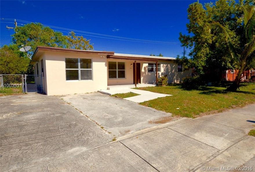 FANTASTIC HOME for buyers of any type (large families, small families and for the in-between.) Property is a SPACIOUS 4 bedroom and 3 bathroom home in the desired North Miami area with great lot size. Property is close to major roads (Ives Dairy) and major highways (441 and I-95.) Don't hesitate as this will sell quickly!