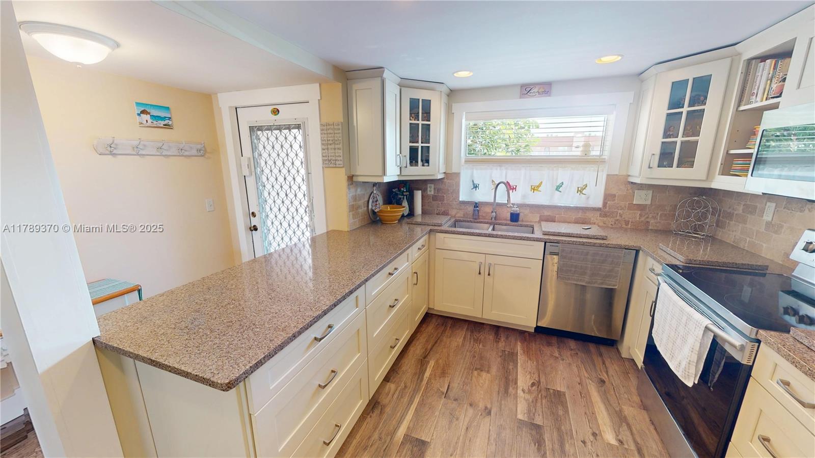 If when you think FLORIDA, you think surf, ocean, sand and the easy life, this home is for you. Skillfully updated with a focus on relaxation, this is a uniquely nice unit. The view overlooks the lake with color changing fountain and golf fairway beyond. Open concept, and tastefully decorated for what you imagine the Florida lifestyle to be, furniture here can be purchased separately. The golf course is included in your Assn fees as are the 10 pools, pickleball courts, gym, tennis courts, amenities and activities galore. You can have an active or slow paced life here, just 30 minutes from world famous Ft Lauderdale Beach! Assn requires 670+ credit score and net monthly income of $3000+ per month. Roof replaced in 2024 AND ALL ASSEESSMENTS HAVE BEEN PAID BY SELLER.