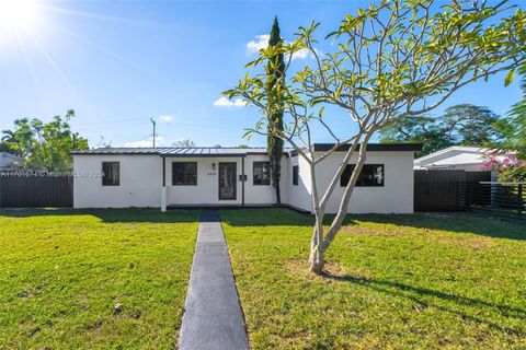 A home in Miami