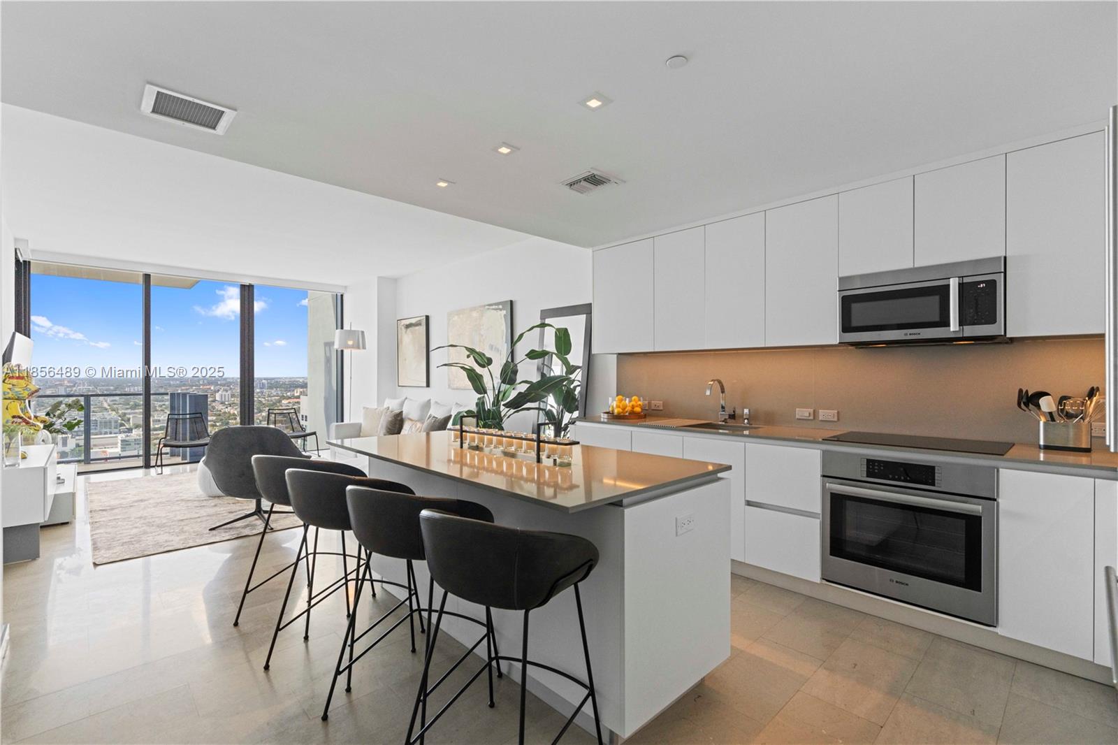 Fully furnished, move-in ready condo at Brickell City Centre. Steps from luxury shopping, dining, and nightlife. Panoramic city and sunset views. Amenities include gym, spa, pool, and kids’ playroom. One assigned parking space plus guest valet. It is also located just ten minutes to the beach and Miami International Airport!