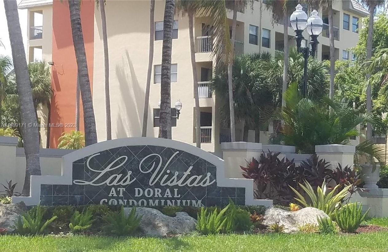 Doral beauty with new bathroom, new porcelain flooring throughout, stainless steel appliances, freshly painted, and new A/C. Washer and dryer in unit. Enjoy the newly tiled, open balcony with direct pool view. Complex is gated with security and card entry. It has great amenities such as tennis, pool, gym, etc. Location is very convenient, close to downtown Doral, expressways, restaurants, shopping and minutes from the airport.