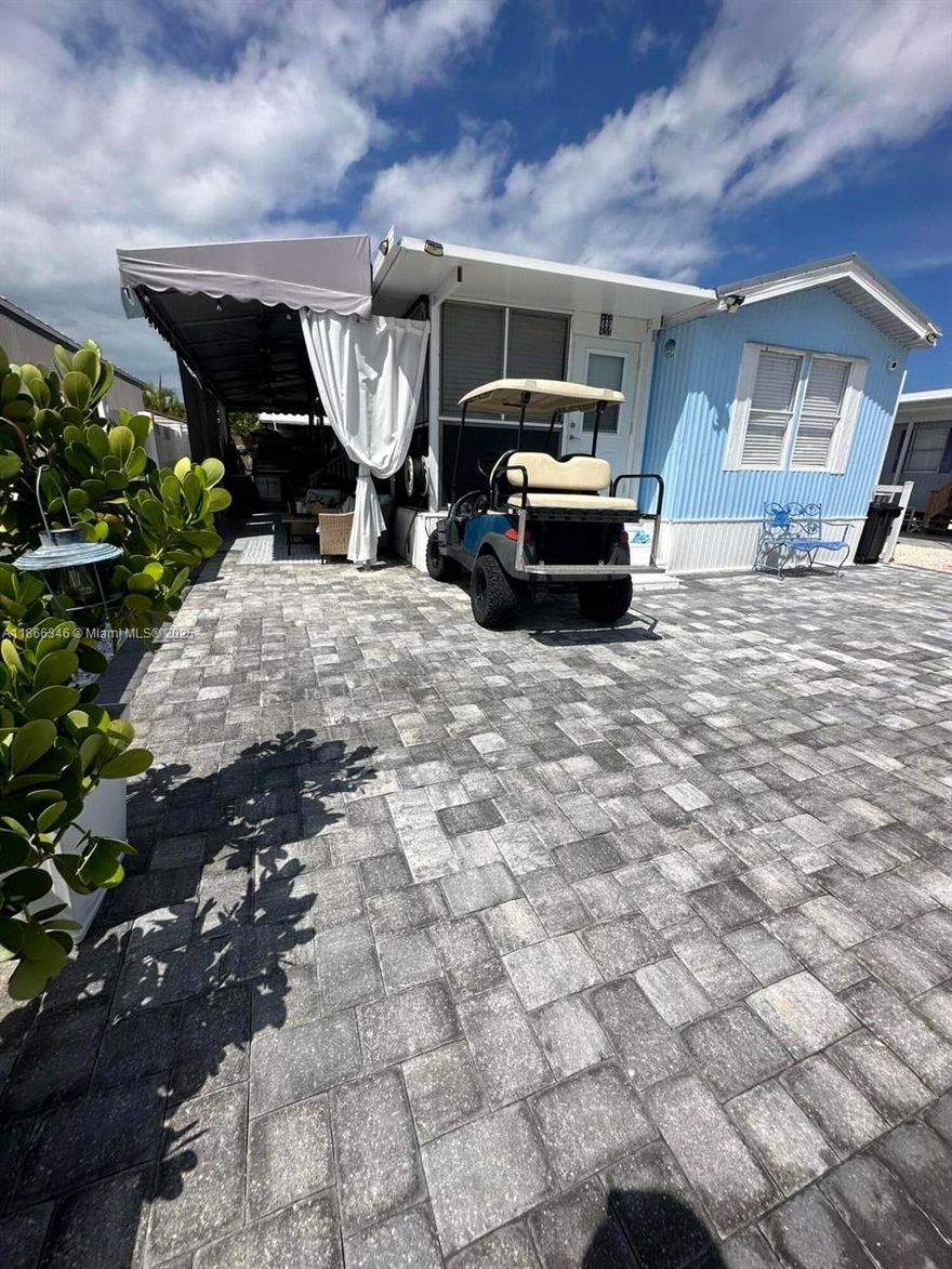 Completed recently remodeled manufactured home in the desired area of Calusa Campground. Manny amenities in the community, boat ramp, community pool , overnight docking, playground, basketball court and many more . Short rents allowed with Airbnb and Vrbo. Already registered with those apps getting generous monthly income. New Carport, outside shower. Washer and Dryer. That it can come fully furnished and golf cart included This home is ready for your next dream retirement or short term rental and make very good returns .Comes with future bookings also And proof of monthly income