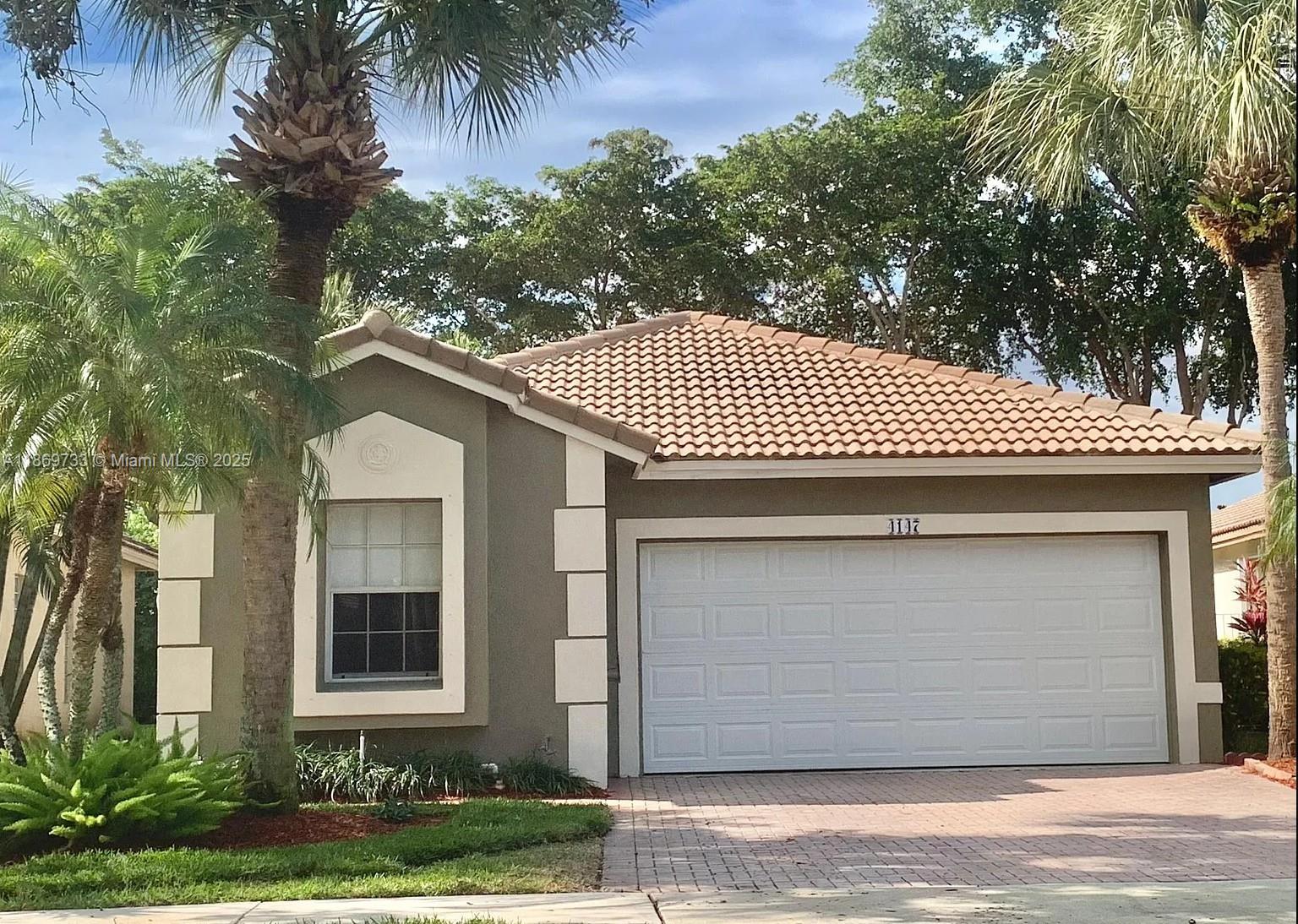 WILL NOT LAST! Freshly painted one story home in the sought after, man-gated community of the Emerald Estates in Weston. 3 bedrooms and 2 bathrooms with a 2-car garage. Master bedroom has a walk-in closet. New flooring in all the bedrooms. Beautiful kitchen with quartz countertop. This home is walking distance to Publix, main banks, restaurants and pharmacies and minutes away from Cleveland Clinic, I-75 and I-595.
Best ranked schools in Weston and schools bus stop is just a minute away.
Owner pays for landscaping (grass), Cable TV, Internet, and ADT security.