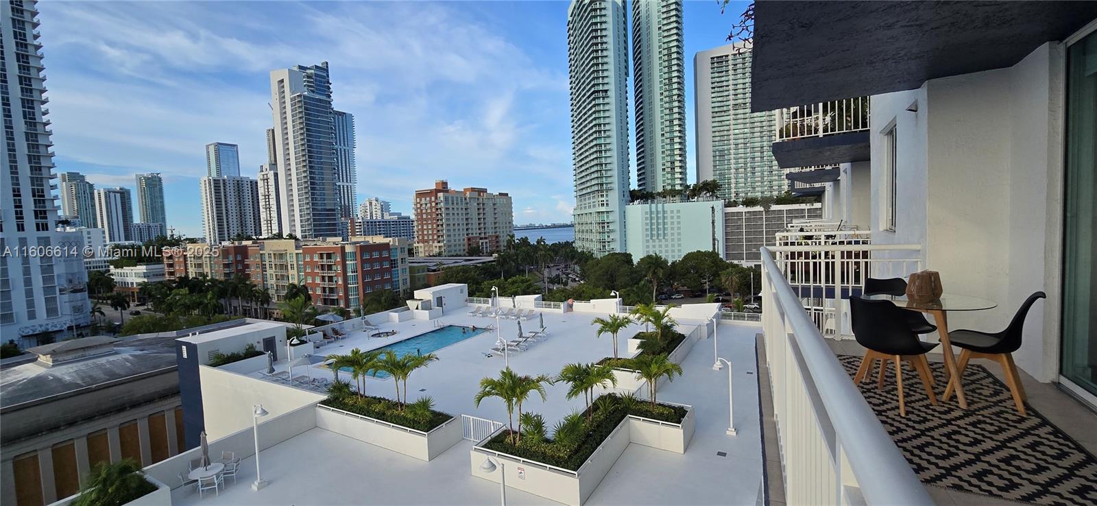 In the HEART of Miami's Edgewater Neighborhood: 1-bedroom/1-bathroom unit with extended balcony - NE Views over the Pool Deck & Skyline / In-unit washer/dryer / 1 Assigned COVERED Parking Space within Garage / Condo has Pool & Gym / CHASE, Publix, Coffee, Restaurants, Boutiques, and a new Whole Foods all within pedestrian distance. / New Developments are Coming in the Area Soon / Tenant Occupied thru January 31, 2026 however a 60-day clause is in place if Buyer wants for personal use.